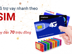 Vay tín chấp theo Sim